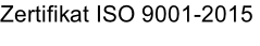 Zertifikat ISO 9001-2015